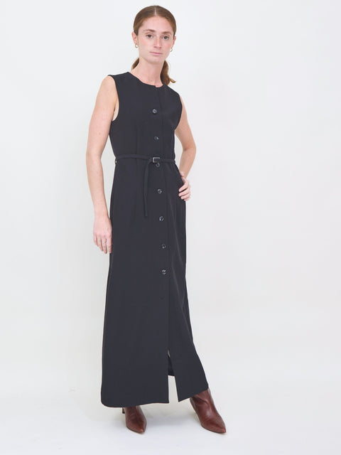 Saruma dress, black