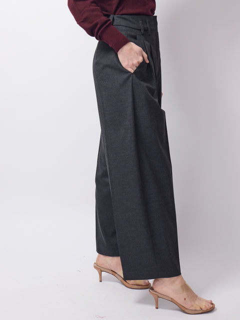 Mayla 6/8 Flannel, Anthracite