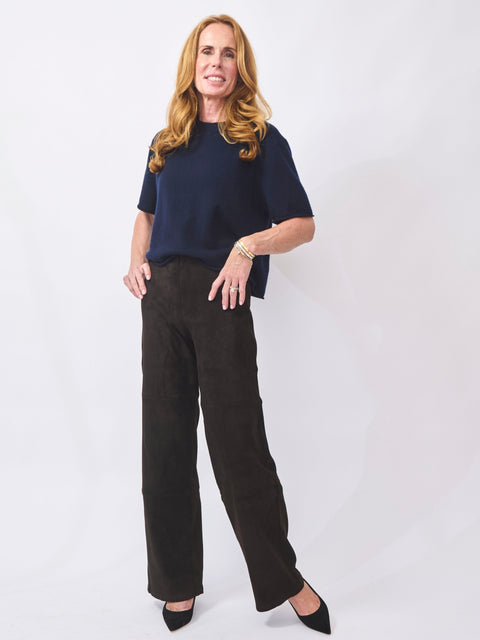 Karina suede, iron