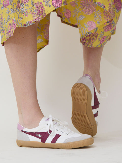 Badminton, White/Cerise