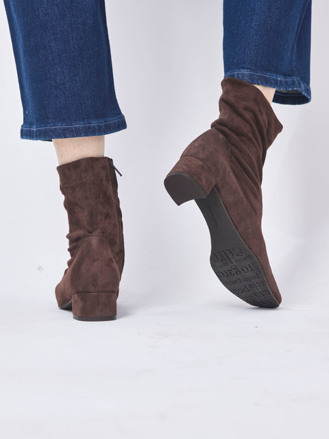 Encina Stretch Suede, Brown