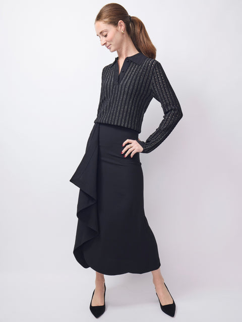 Roselyn, Pinstripe Lurex
