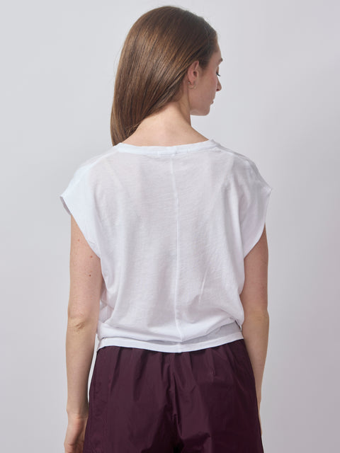 Terrence Tuck Tee, white