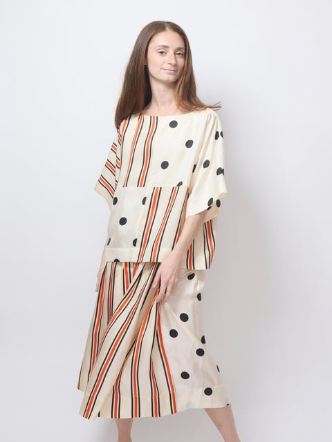Anne, Rayure Transat Chic