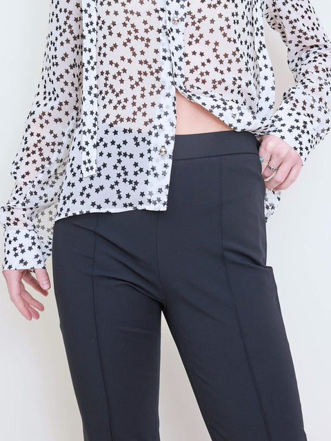 Macy ⅞ TechCotton, Black