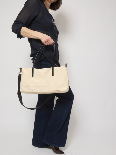 Anais, crema/black