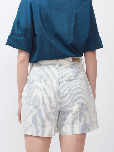 Trouser Short, summer stripe