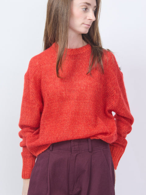 Tissue Weight Sweater, Tigerlily