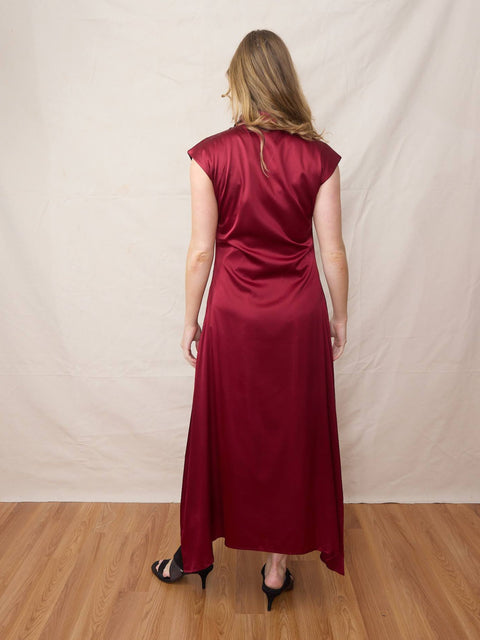 Azul Deb Dress, Bordeaux