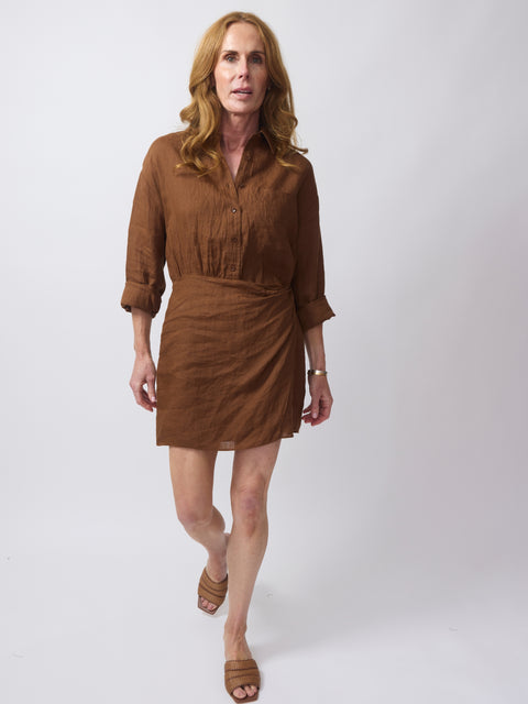 Alexia Wrap Mini, Toffee
