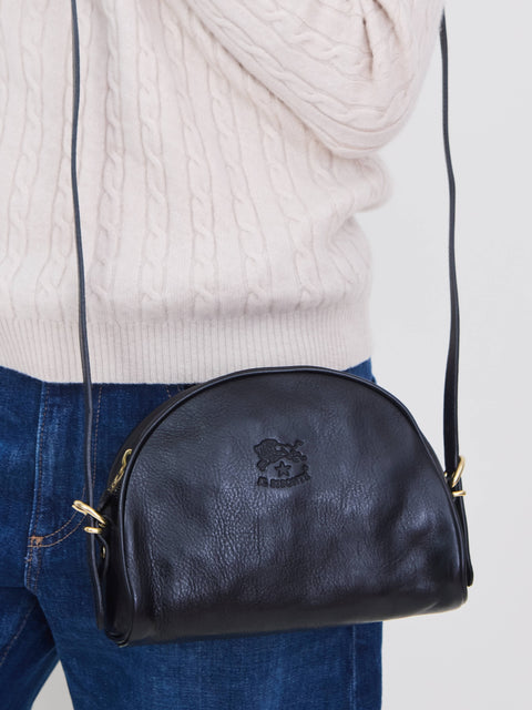 Half-Moon Crossbody, Black