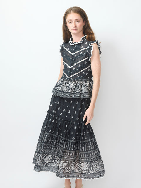 Artie Top, Wildflower Black