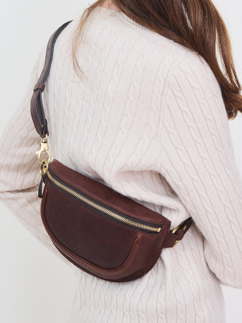 Oliveta Belt Bag, caffe