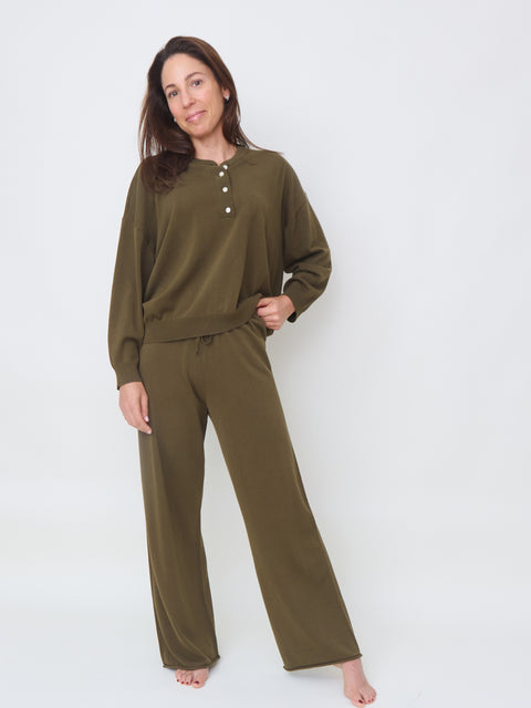 Rec Sweater Pant, Army