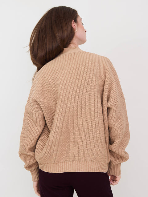 Easy Cardigan, camel