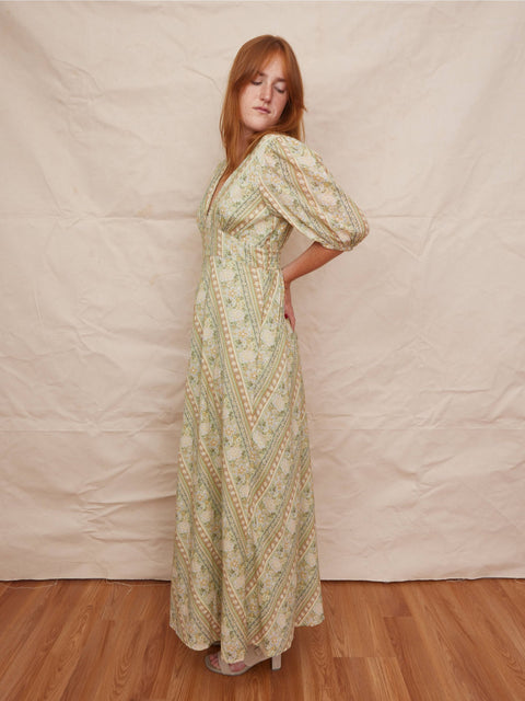 Florencia Dress, Cotswold Stripe