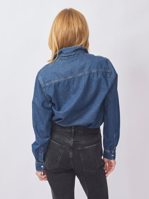 Gigi Top, Indigo