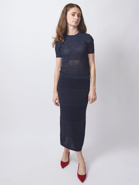 Juno Skirt, Navy