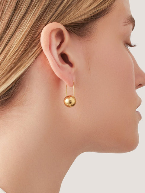 Celeste Earrings, gold