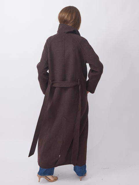 Sahanne Coat, Black Coffee