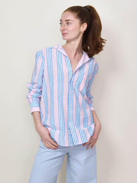 Eileen, Pink/Blue Stripe