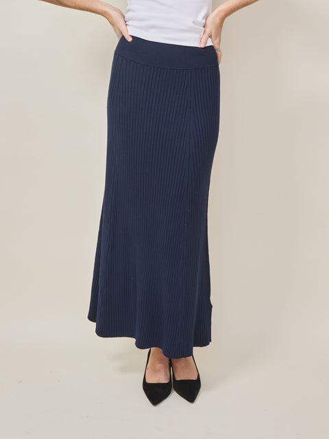Afiya skirt, french navy