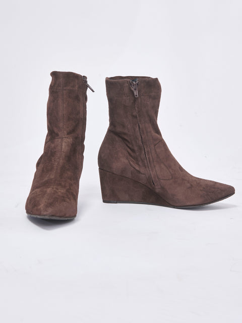 Onira Stretch Suede, Brown