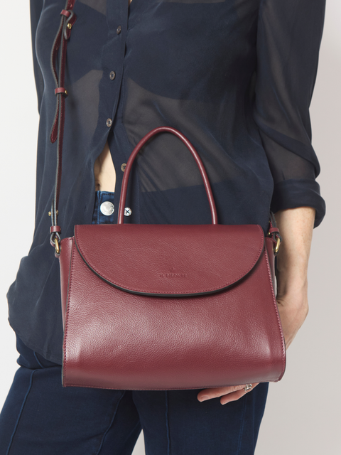 Linnea 1978 Top Handle, black cherry