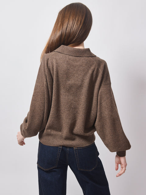 Katriel Sweater, Dark Truffle