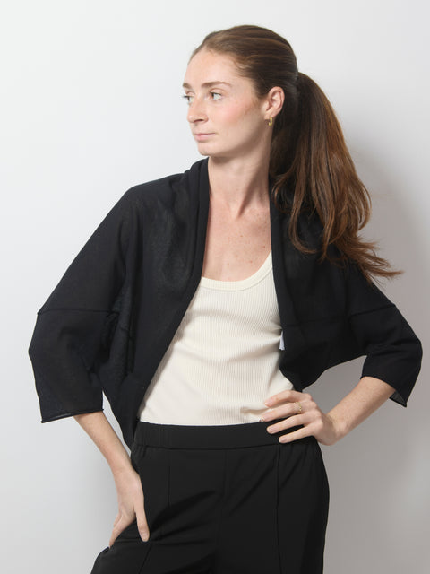 Cotton Bolero, Black