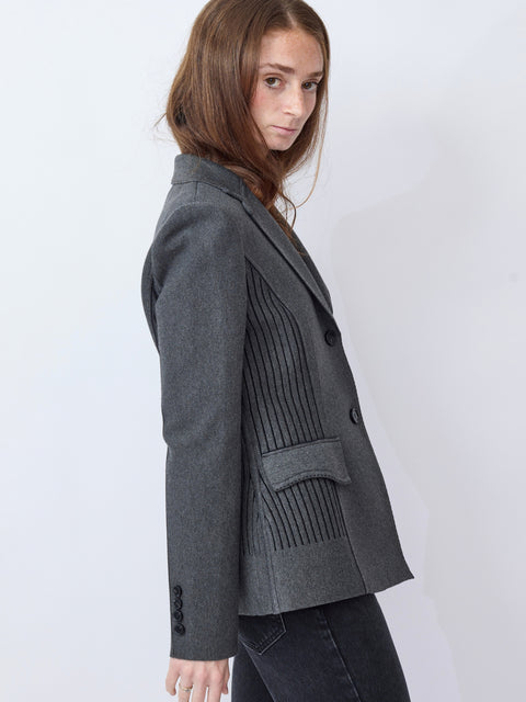 Iconic Jacket, heather gray
