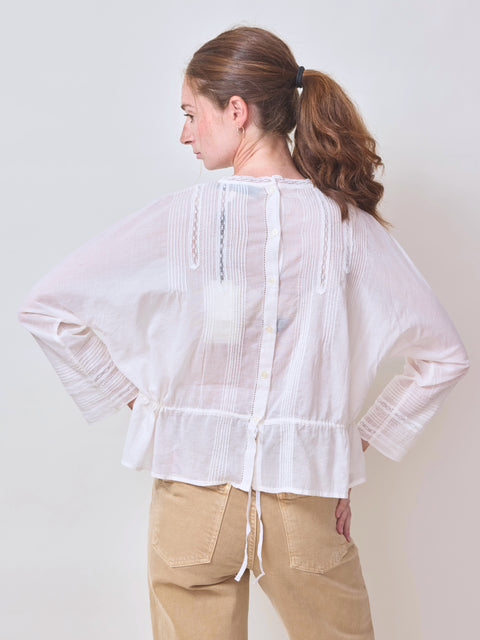 Victorian Top, White