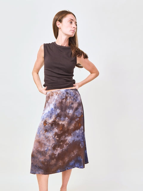 Lady Skirt, cognac