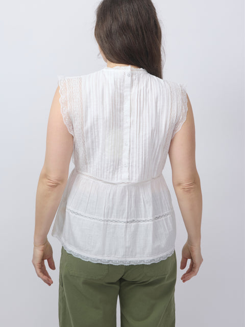 Sonnet Top, true white