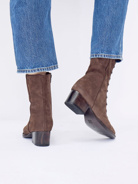 Tiba Tall Boot, Chocolate Suede