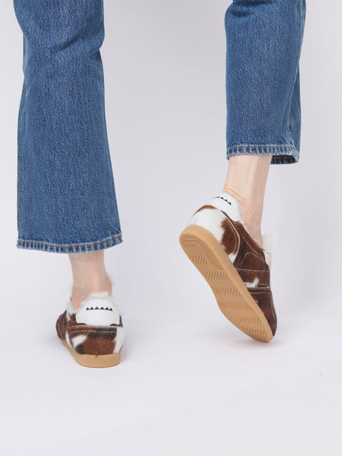 Ballet Sneaker, Haircalf Shearling