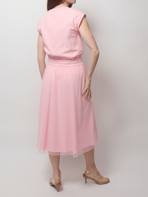 Double Layer Tulle Skirt, cotton candy