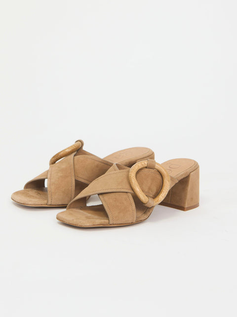 Uxia, Beige Suede
