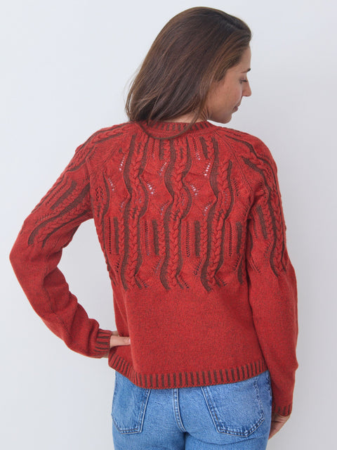Cardigan Karlotta, red