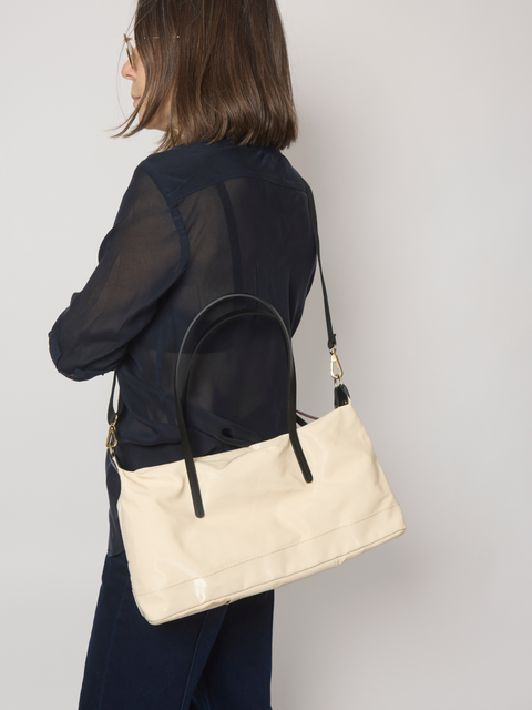 Anais, crema/black