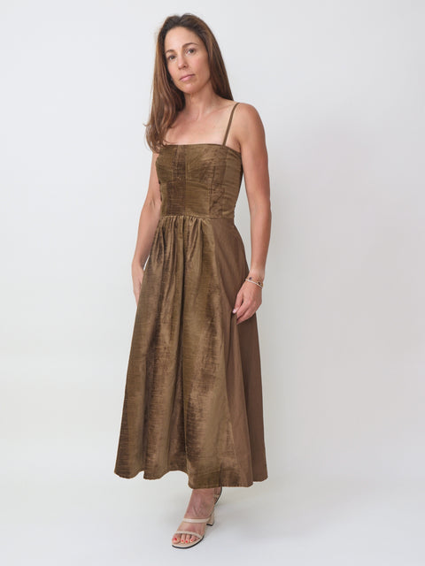 Maive Midi Dress, Army