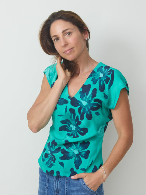 Clara Top, Green