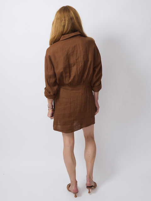 Alexia Wrap Mini, Toffee