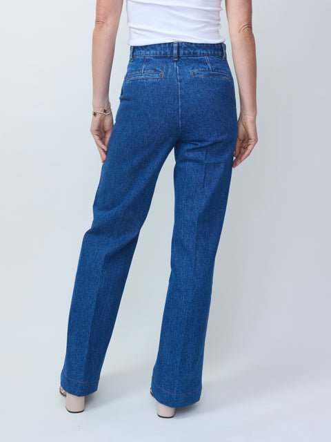 California, blue denim