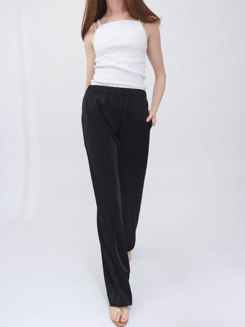 Hoys Straight Pants, black