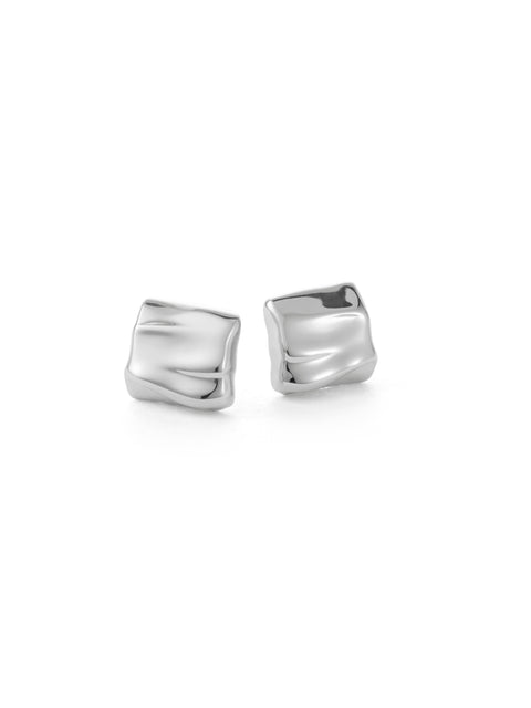 Mini Sundra Earrings, silver