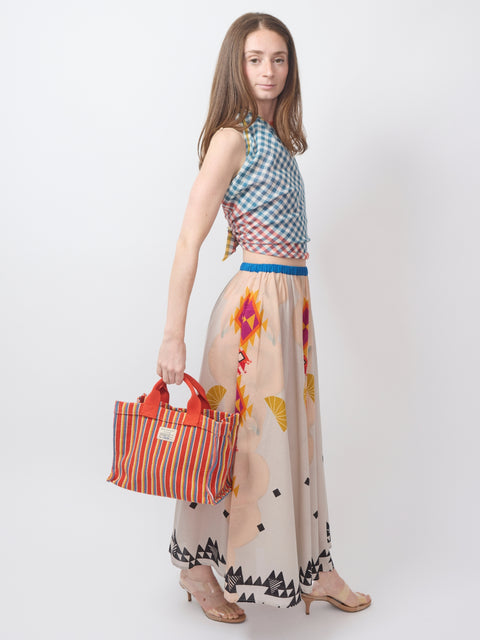 Efe Cotton Skirt, creams