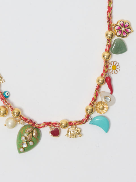 Grigri Jade Heart Necklace