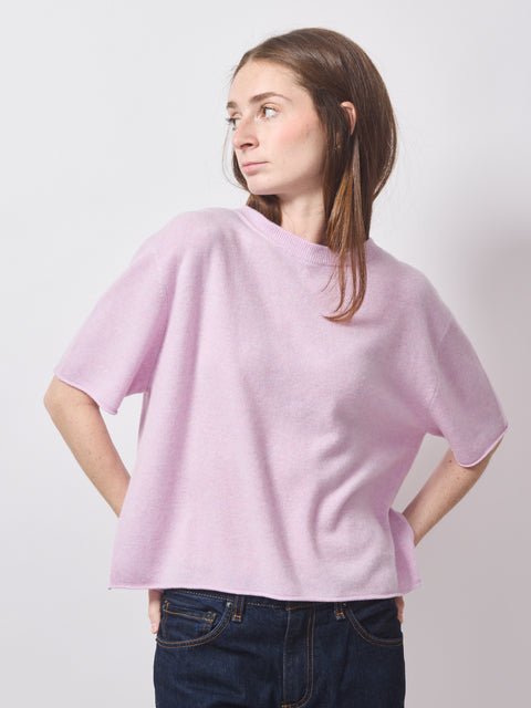 Cila T-shirt, soft dahlia