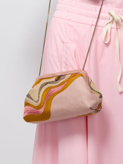 Liette, embroidered wave